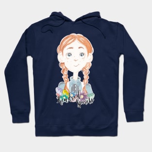 Anne is a kindred spirit - provides scope for the imagination - cyan Hoodie